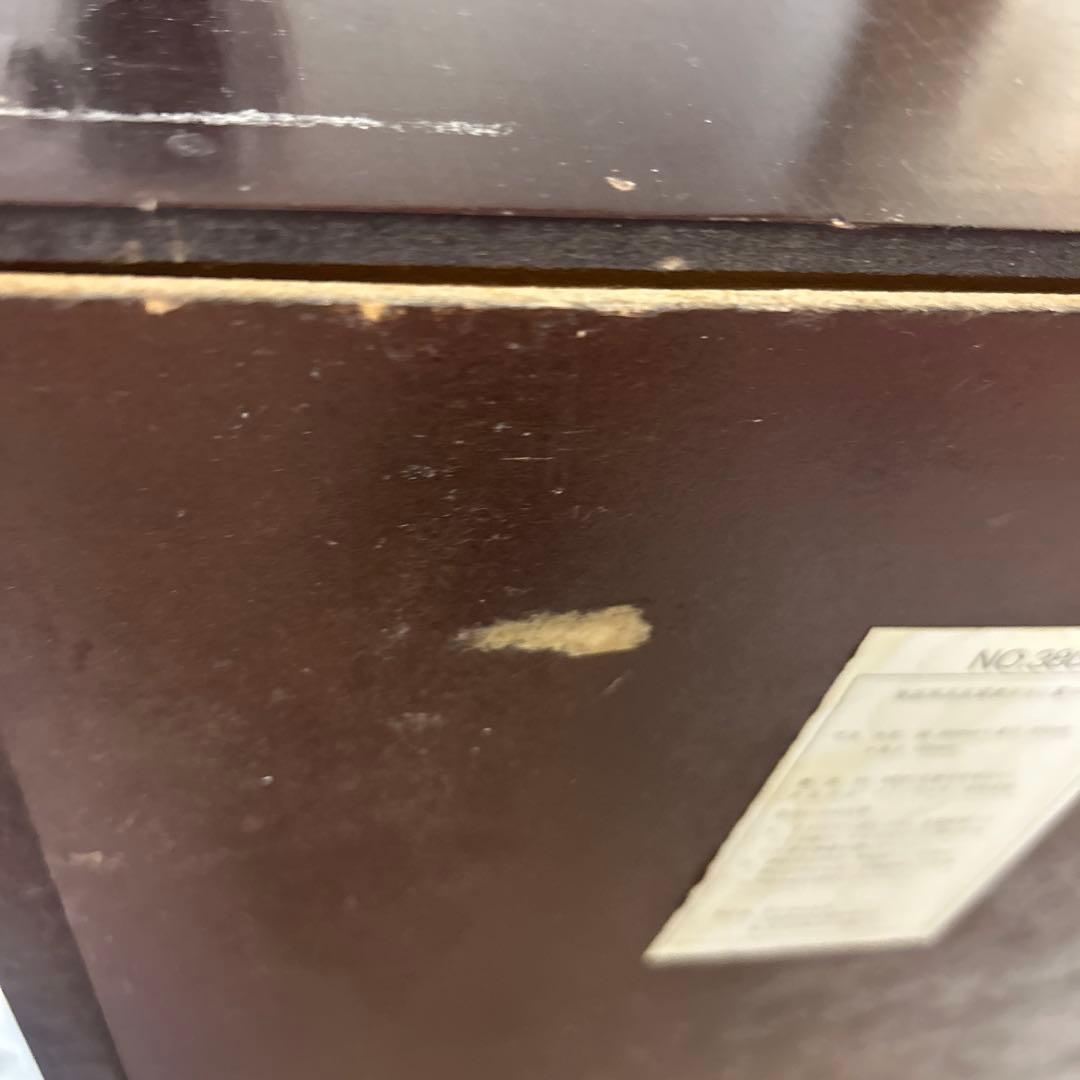 アンティーク　ジュエリーチェスト 4段 猫足　3本足　天然木