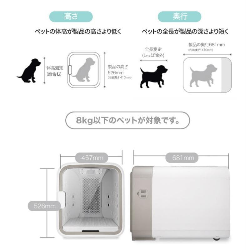 【新品未開封】 nello ネロ ペットドライルーム ミント PD-B10-M