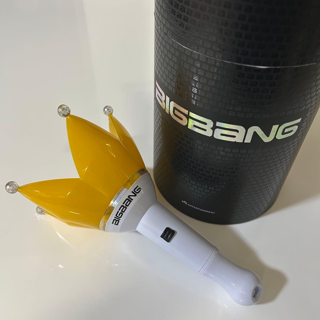 YG公式 BIGBANG 王冠型 ペンライト G-DRAGON 電池ケース付き