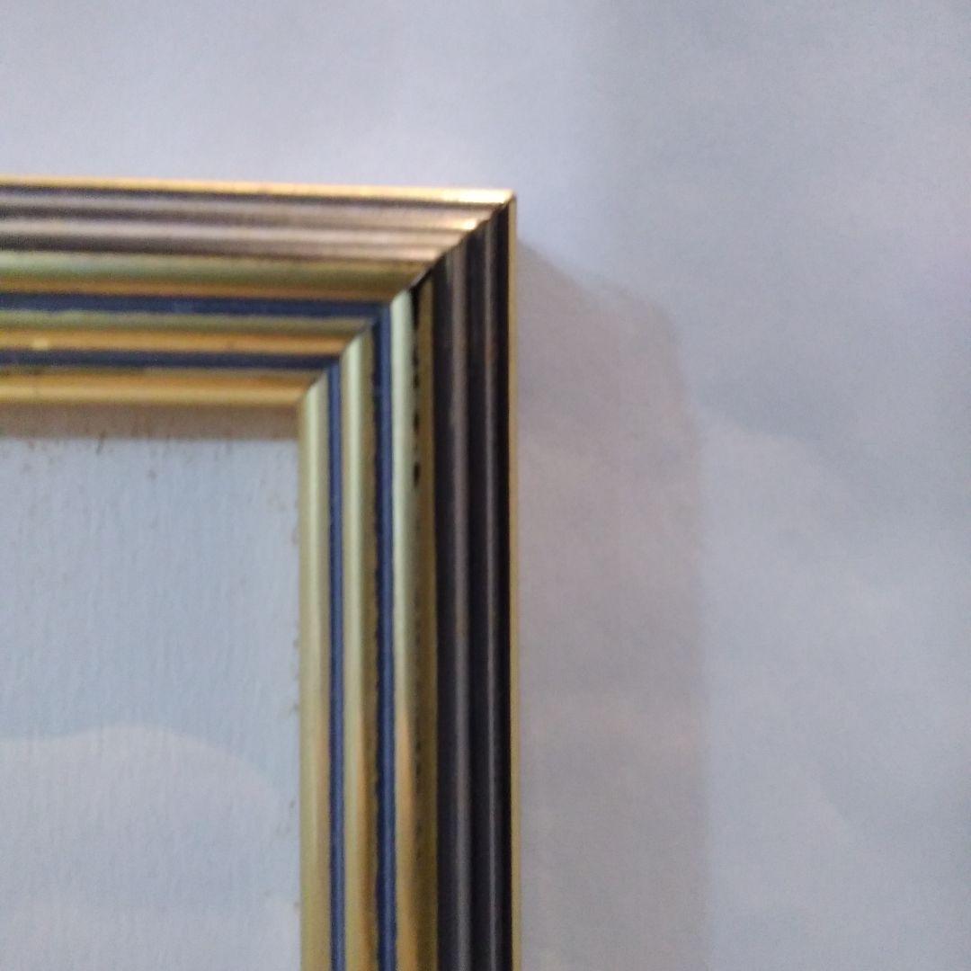 真田あきら　シルクスクリーン　版画　「春・花」　額寸縦57cm x 横41cm