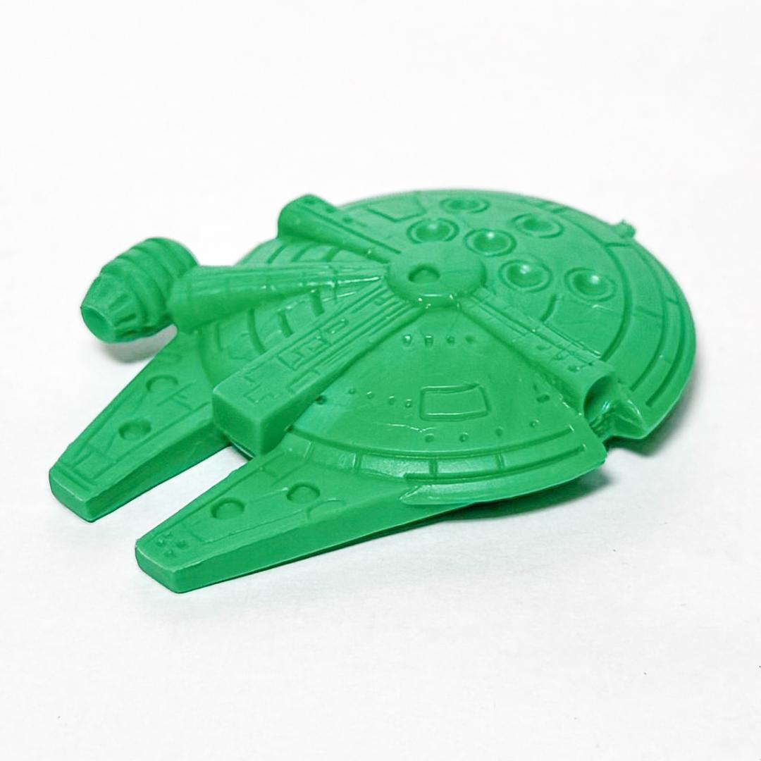 スターウォーズ　消しゴム　ミレニアムファルコン（緑）TAKARA U.S.A