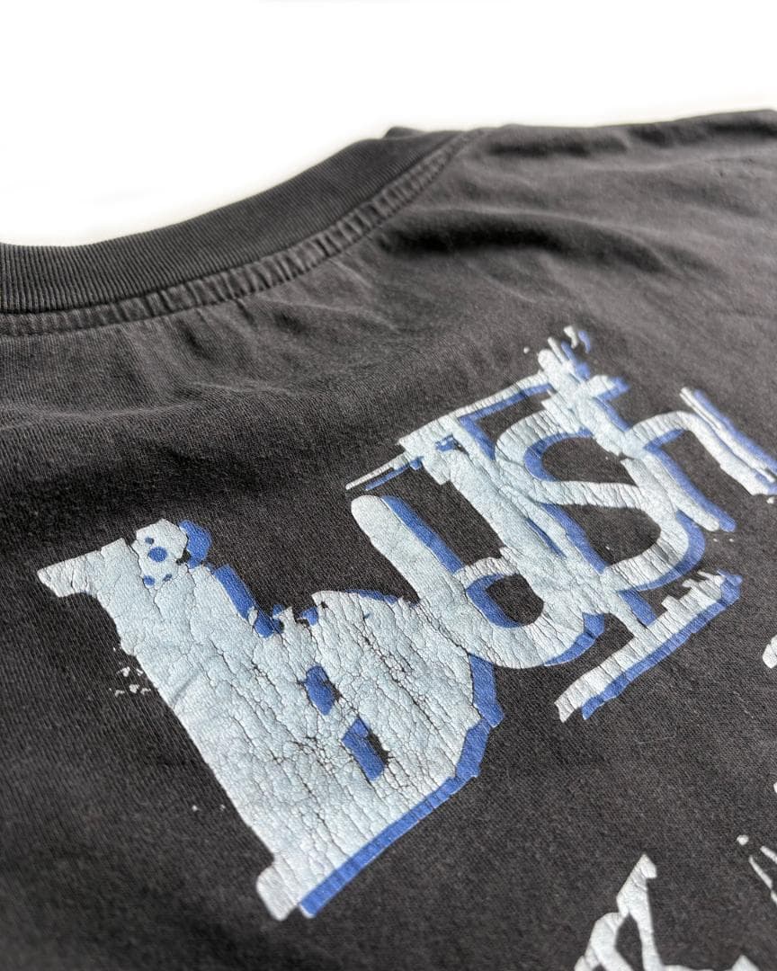 90's ユーロ製 \" bush \" ライブ バンド 長袖 Tシャツ