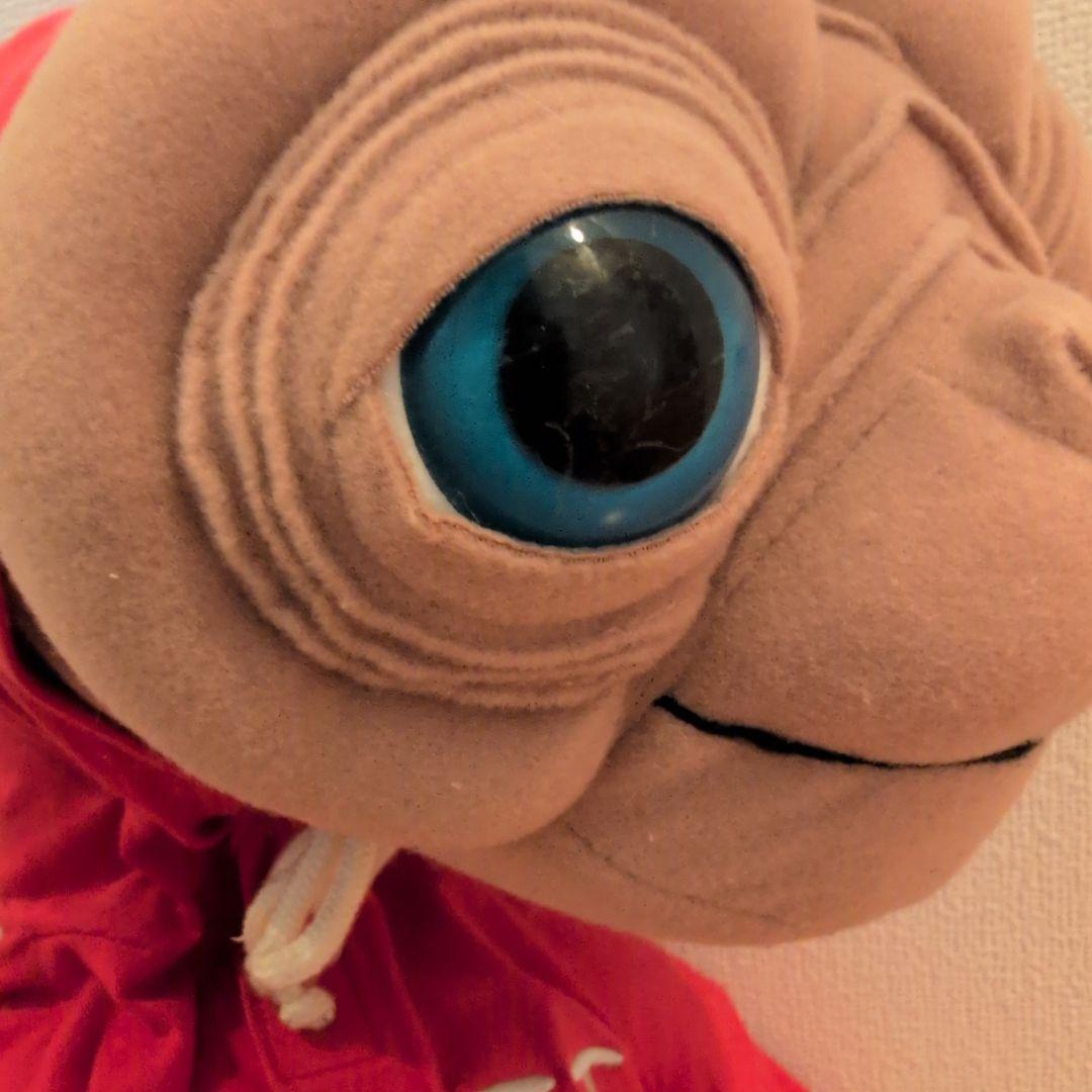 【E.T】 特大 フード付きぬいぐるみ 約60cm