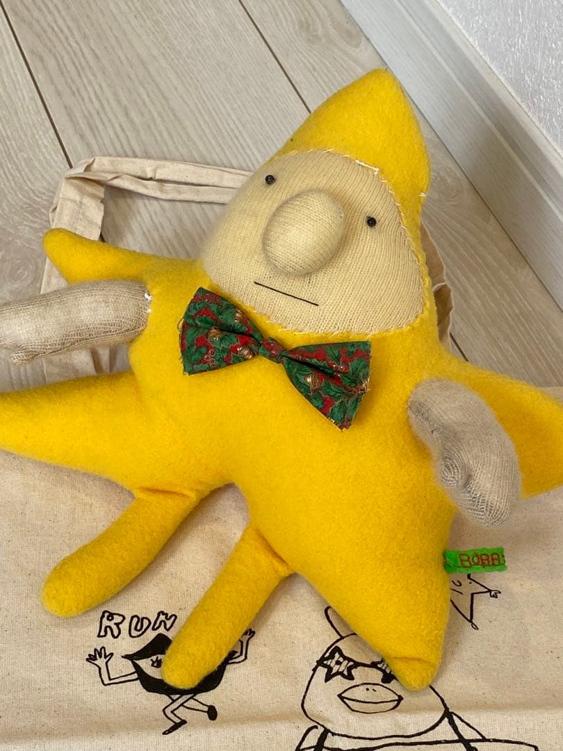 ボビーダラス 美品 お星様 一点もの エコバッグ付