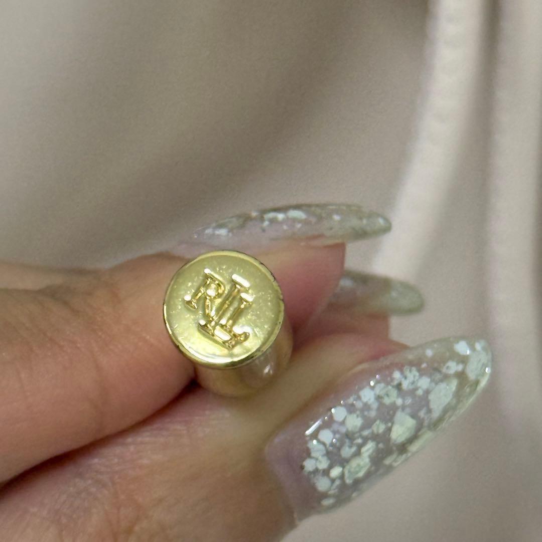 ローレンラルフローレン アンディ 巾着 ドローストリングショルダーバッグ未使用級