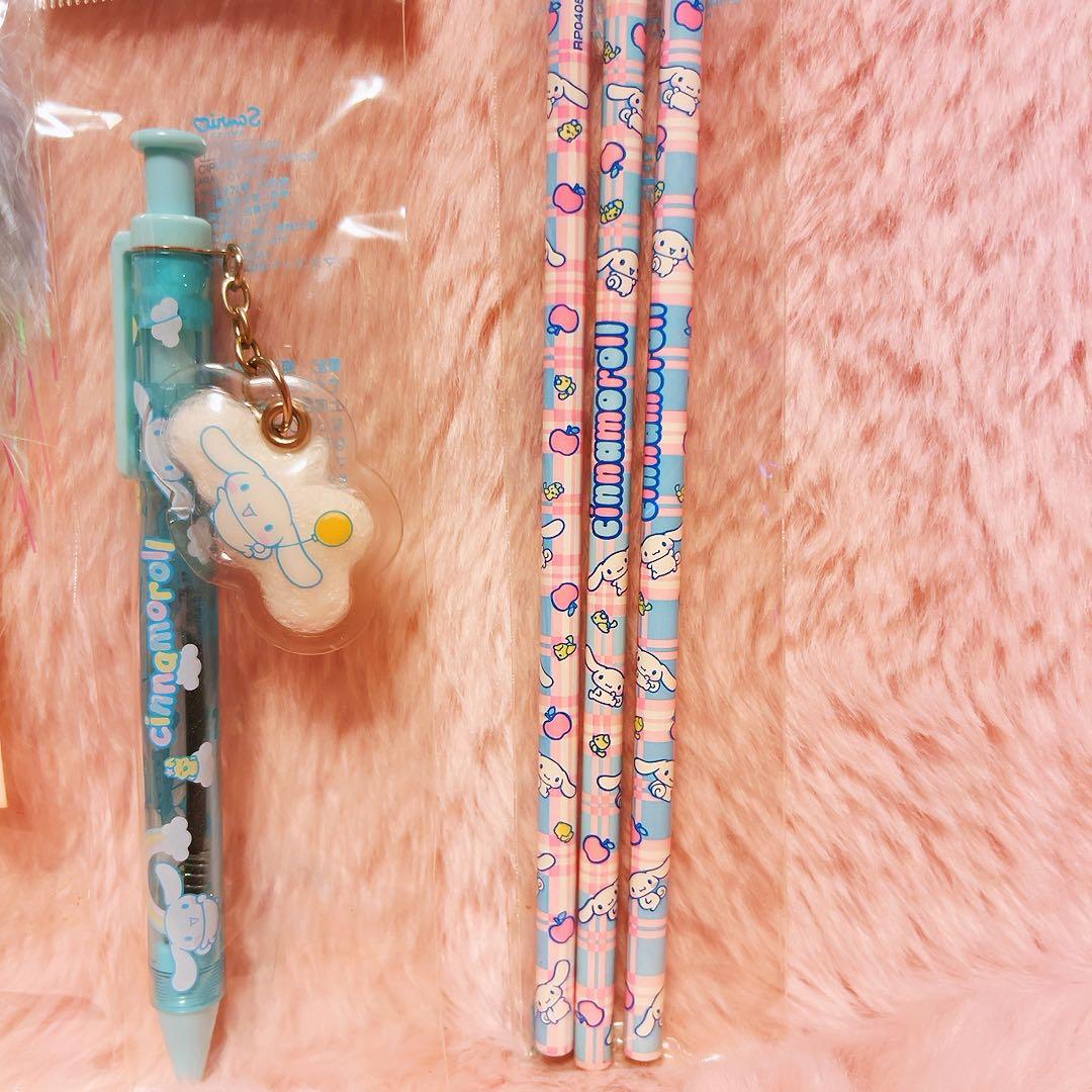 希少レア　シナモロール　ボールペン　鉛筆　ペンセット　平成レトロ　サンリオ