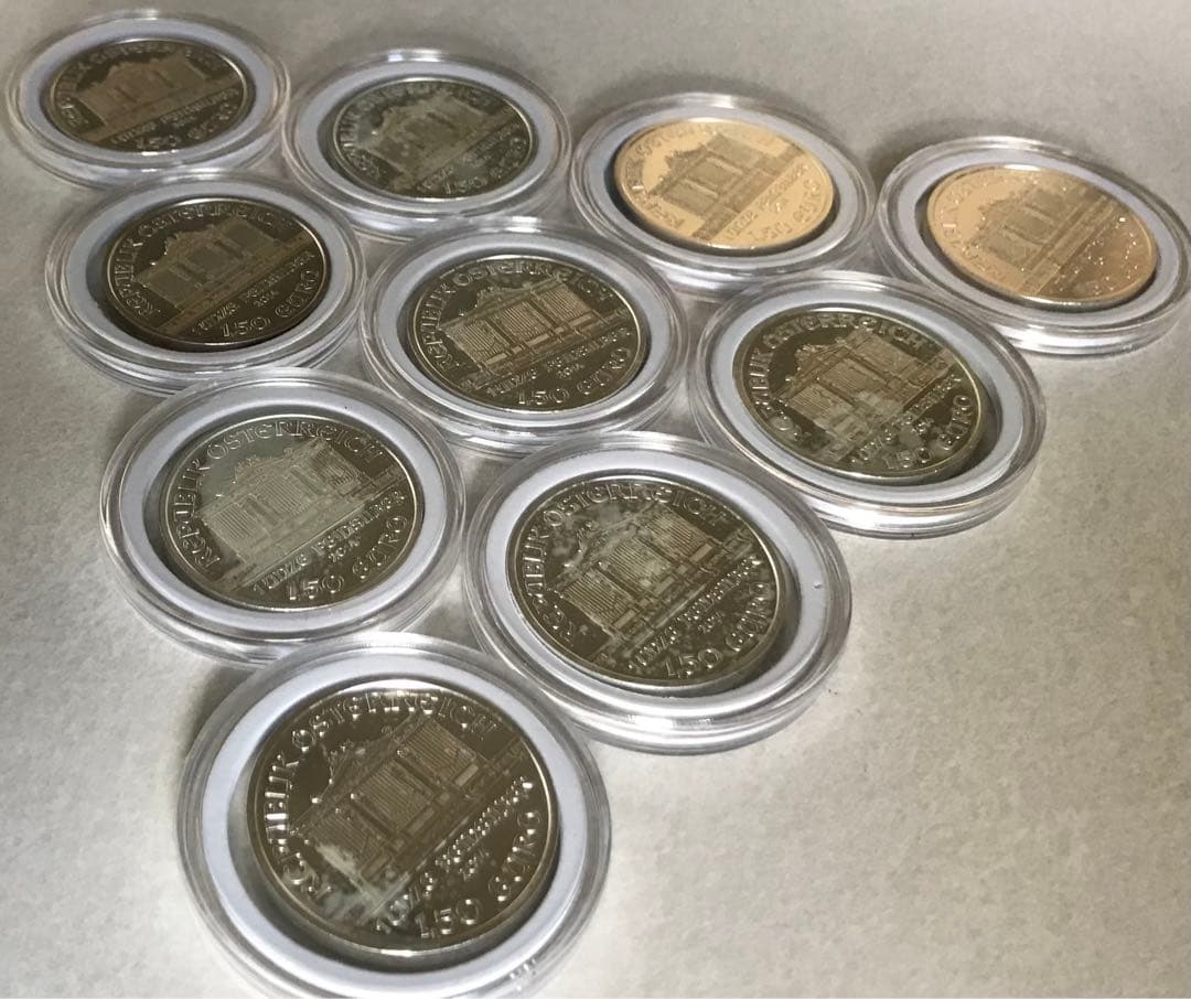 J006 ウィーン銀貨10枚