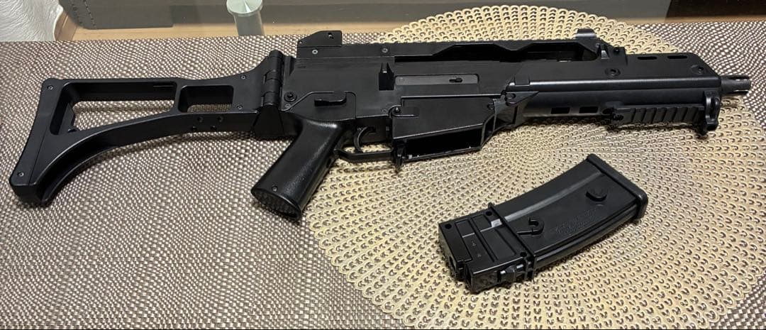 美品　東京マルイ カスタム品 G36C 電動ガン　ボーイズ　金属ピニオンギア