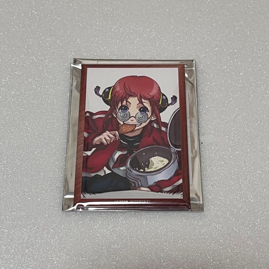 銀魂 ジャンフェス アニプレックス 抽選会 D賞 神楽 缶バッジ