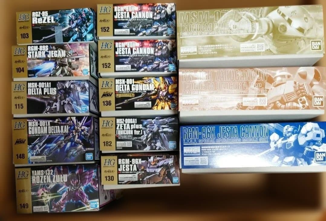 【１３品セット】HG MG　ガンダムユニコーン　 他　ガンプラ　まとめ売り