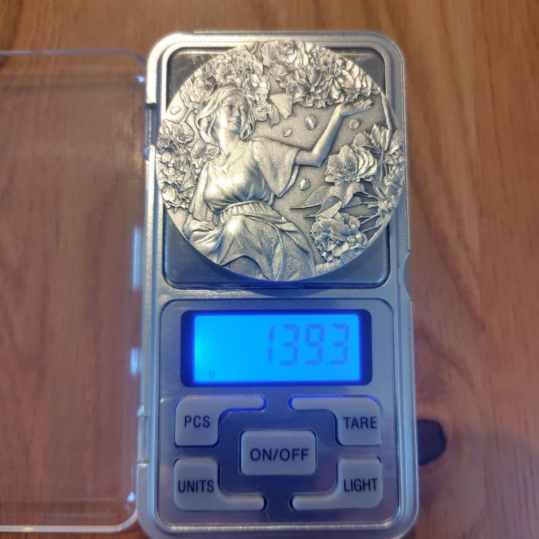 桜の通り抜け　金属製メダル　 2018(平成30)年発行