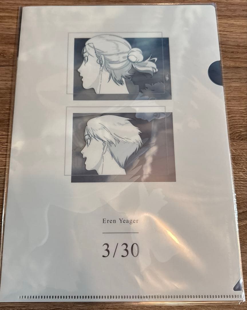 エレン Birthday gift 2022 マットクリアファイル 2枚セット