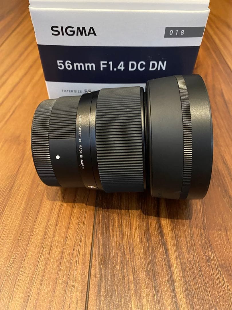 SIGMA 56mm F1.4 DC DN レンズ　SONY Eマウント