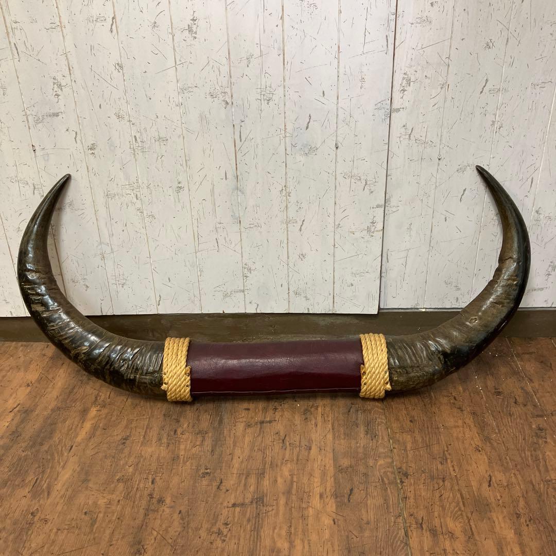 A-2 アンティーク ヴィンテージ 水牛 角 置物 ディスプレイ 彫り 彫刻