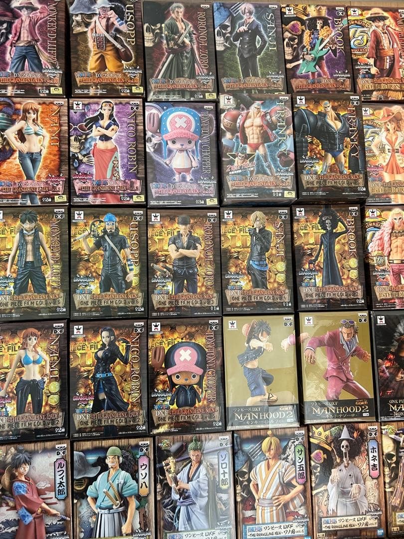 未開封　まとめ売り　ワンピース　フィギュア　グラメン　麦わらの一味