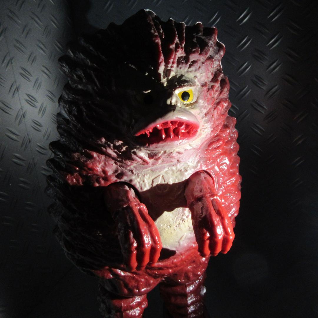 ★ソフビ◇(赤)ガラモン◇プレゼント品★ノスタルジックヒーローズ◇電動怪獣倶楽部