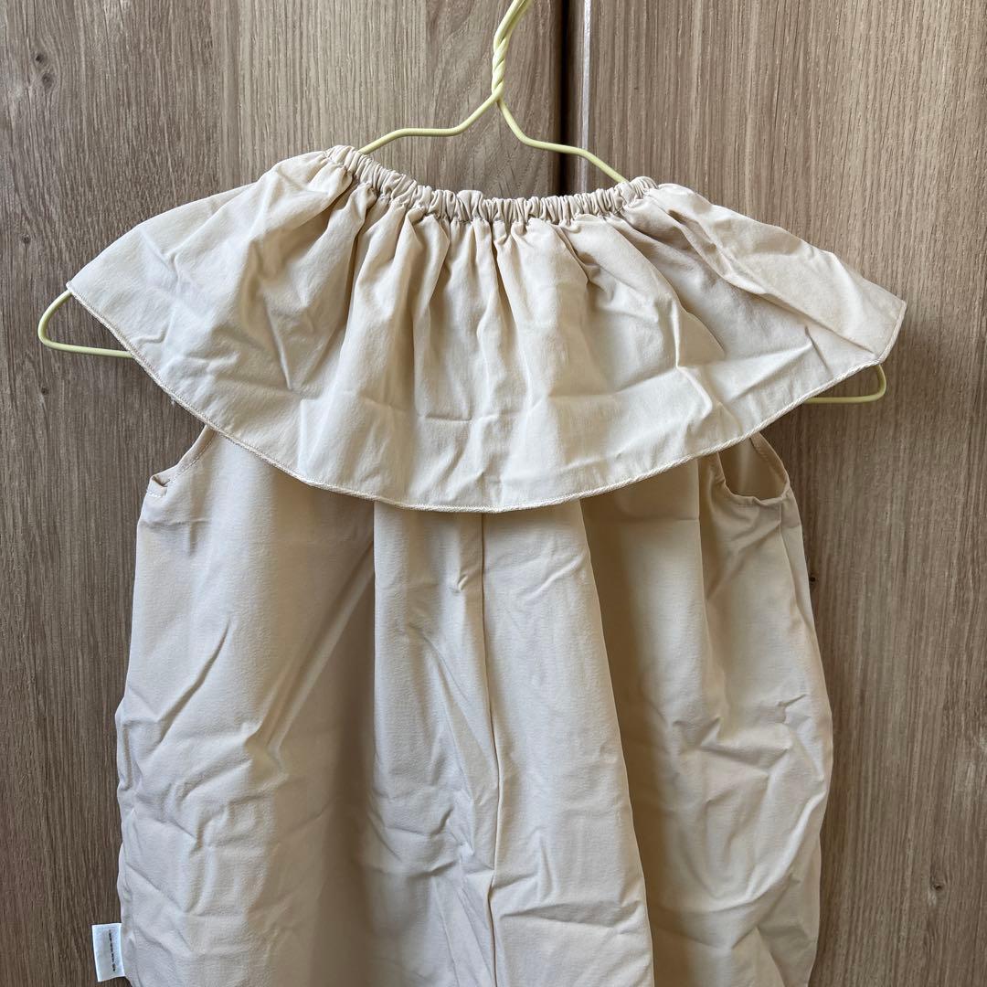 MARLMARNLフリル付きプレイウエア アイボリー80