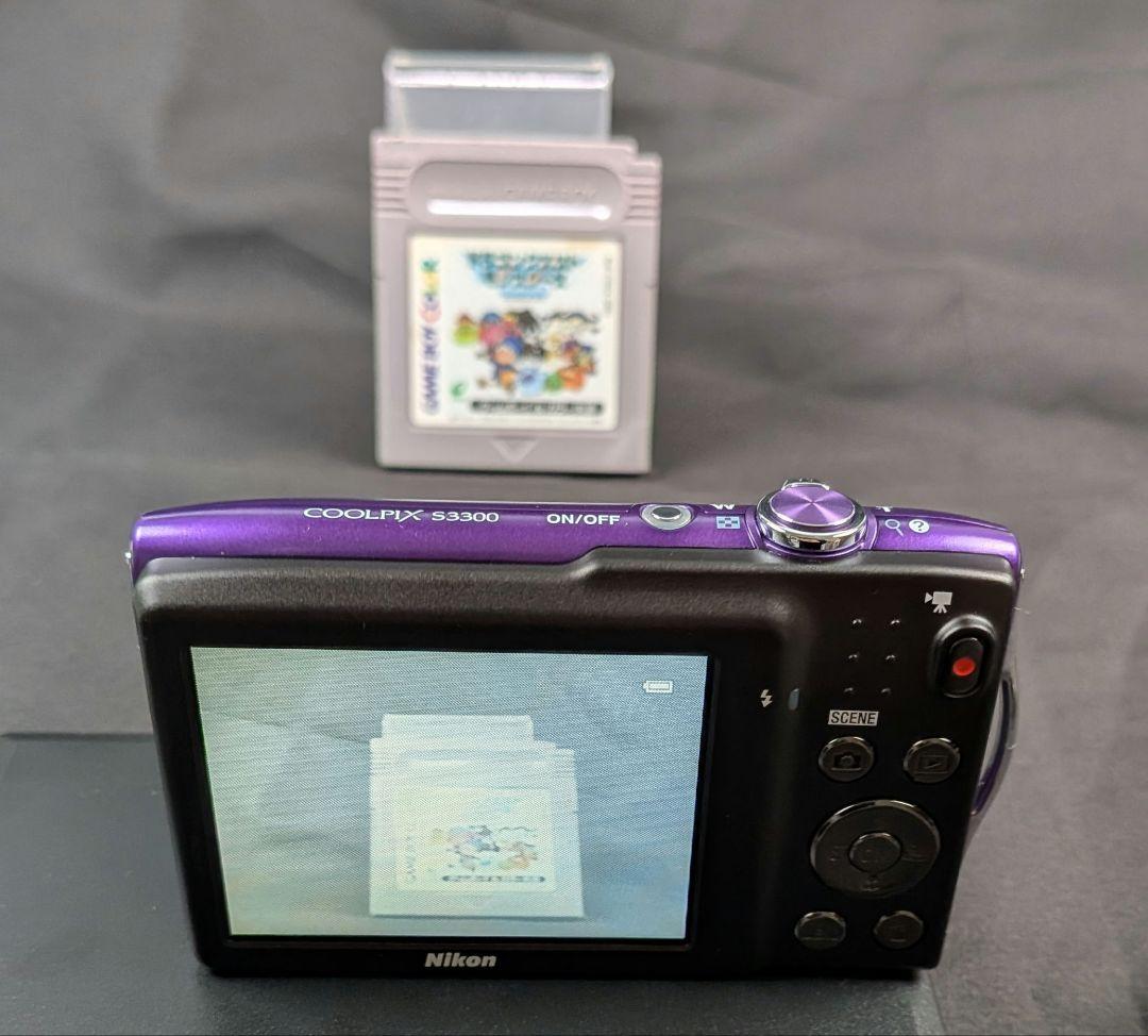 Nikon デジカメ COOLPIX S3300 ラベンダーパープル