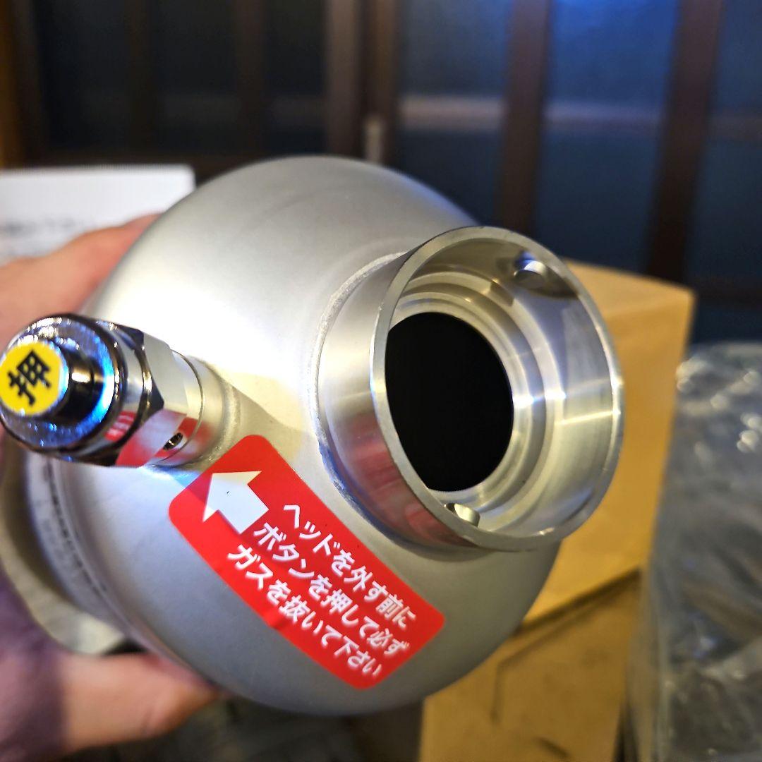 【送料無料】ニットクステンレス製ビールサーバータンク　新品未使用品