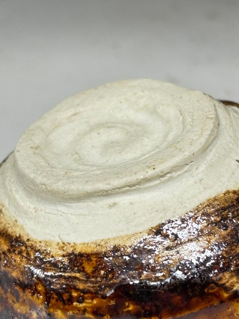 『川喜田半泥子』造 円満盃 銘「神風」共箱 ぐい呑 盃 酒器 酒杯