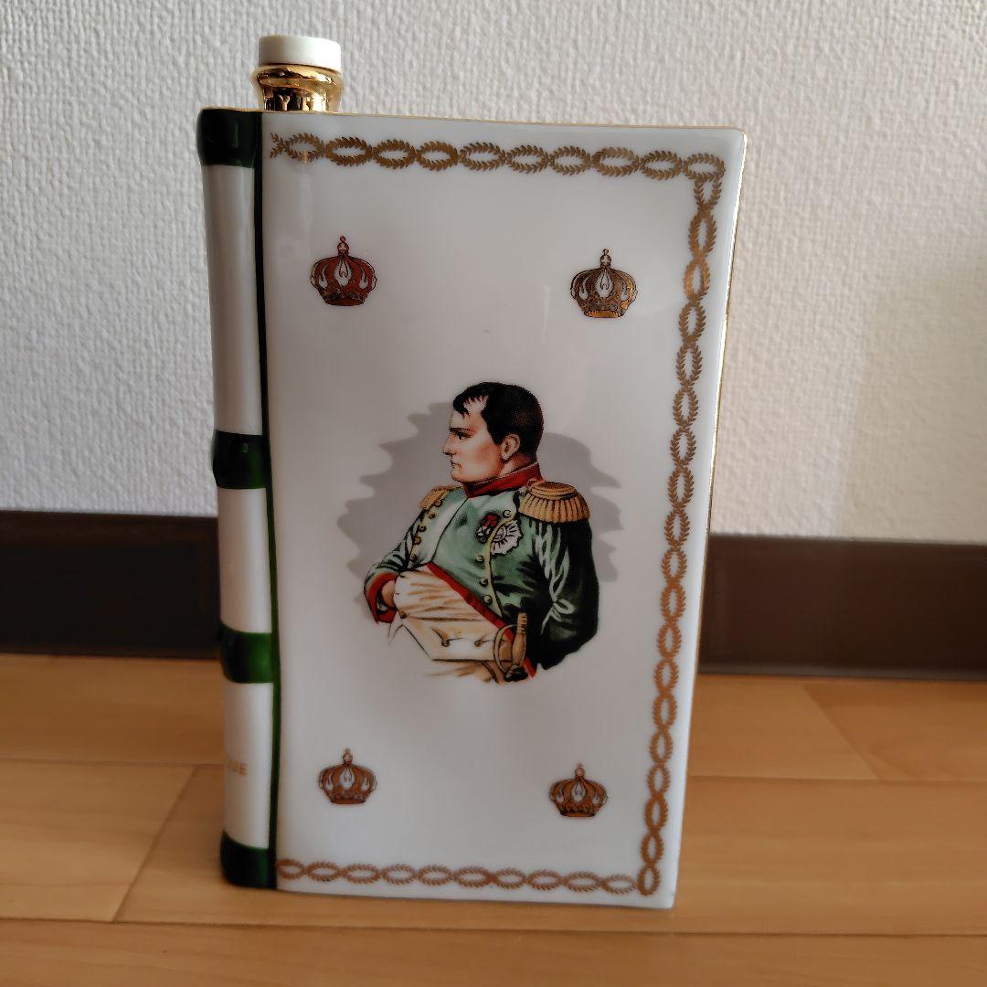 ブランデー カミュ ナポレオン クリスタルデキャンタ コニャック ブック型