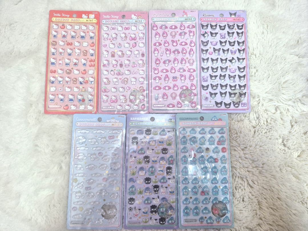 【えむ。】ボンボンドロップ 7点 スパンコールパーティー 2点