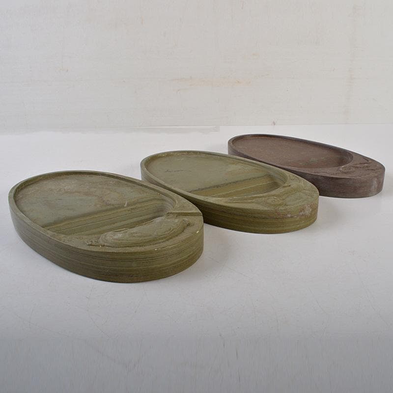 中国　書道具　端渓硯　寅・蛇・豚刻　干支　3点まとめて　C　6475