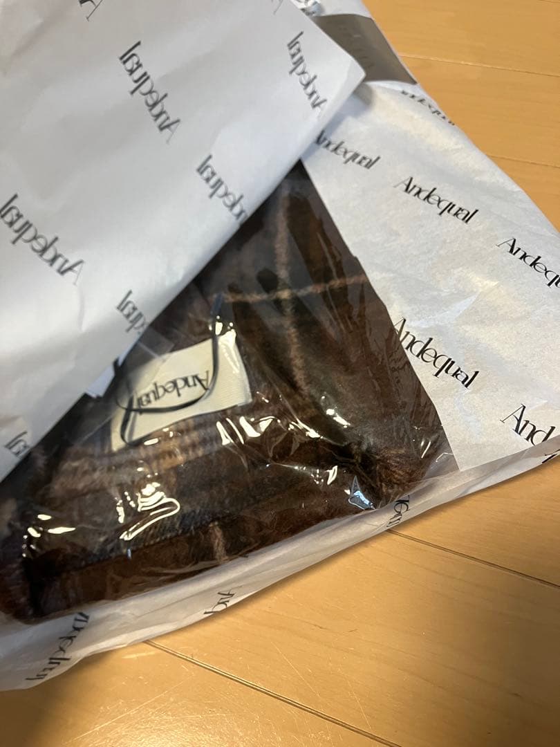 12/31まで値下げandequal checked over jacket