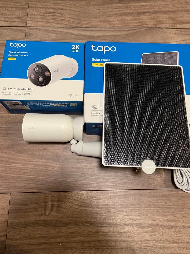 TP-Link Tapo C425 Tapo A200 防水防塵 防犯カメラ