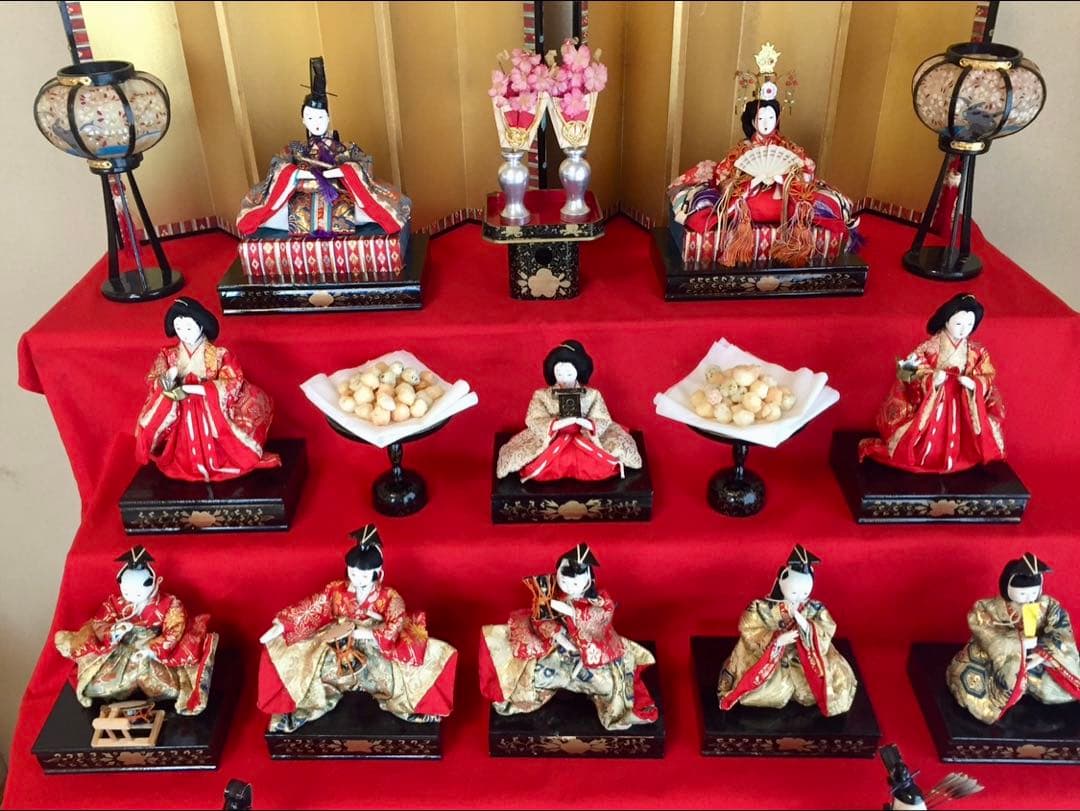 【当日発送！】おひなさま 七段飾り 十五人飾り ②雛人形セット(①と購入必須)
