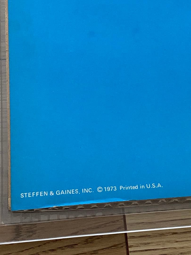 1970's ヴィンテージ AFRO ZIG-ZAG MAN ポスター