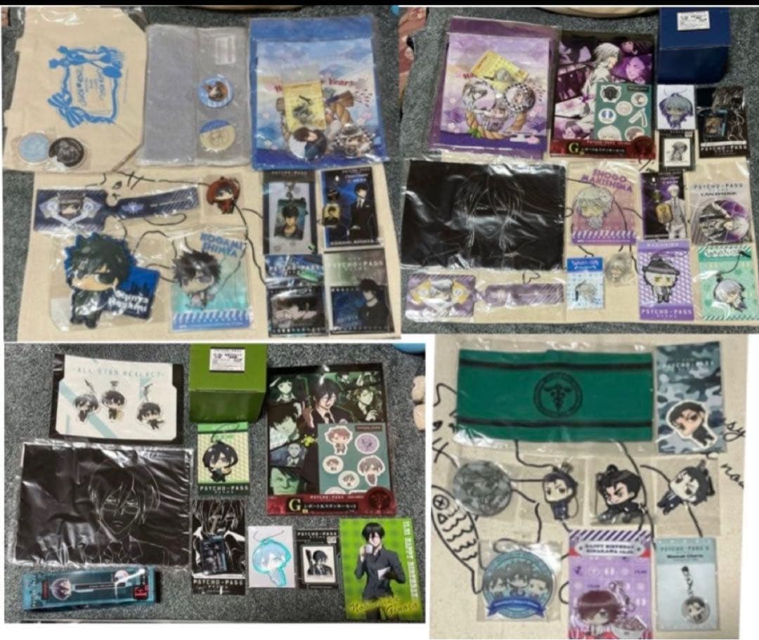 PSYCHO-PASS サイコパス グッズまとめ狡噛 槙島 宜野座