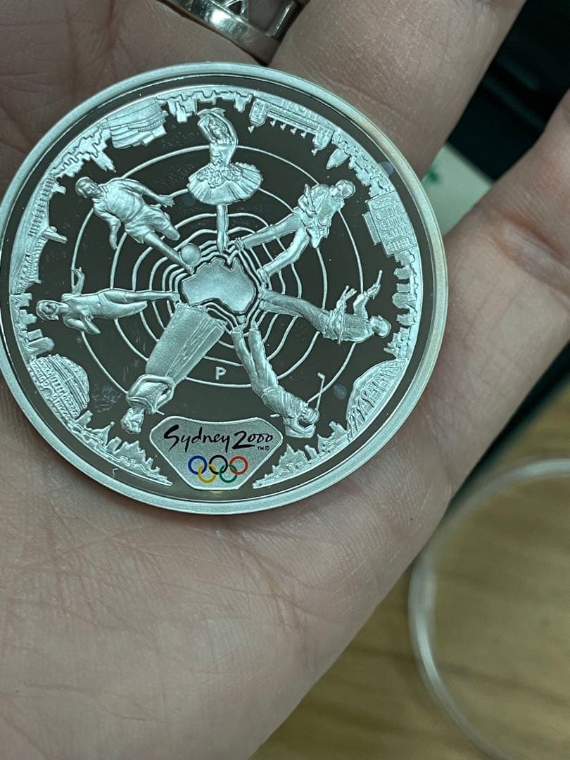 シドニーオリンピック2000年記念5ドル銀貨