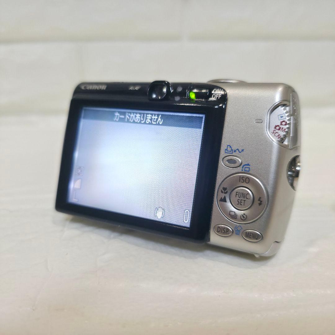 390美品】Canon IXY800IS デジタルカメラ　充電器付き　シルバー