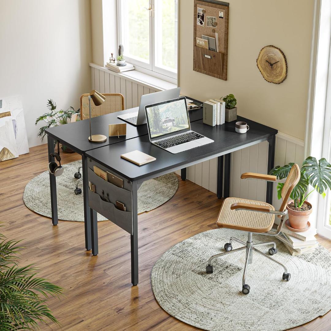 (isさん専用ページ)デスク 勉強机 収納袋付き 組み立て簡単 ２つセット