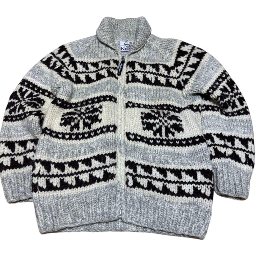 【カナタ KANATA】カウチンセーター L