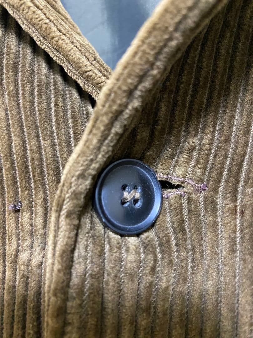 60s ヴィンテージ イタリア製 ハンティング コーデュロイ ジャケット 古着