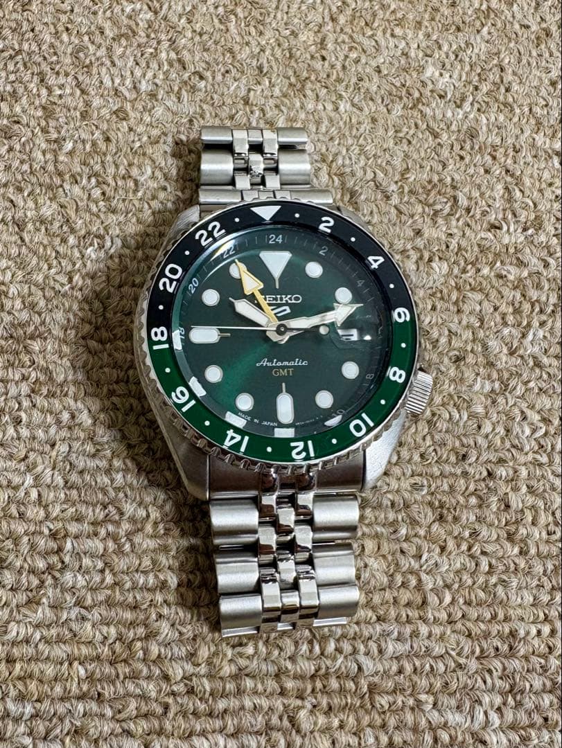 セイコー5 スポーツ SEIKO 5 SPORTS GMT SBSC019