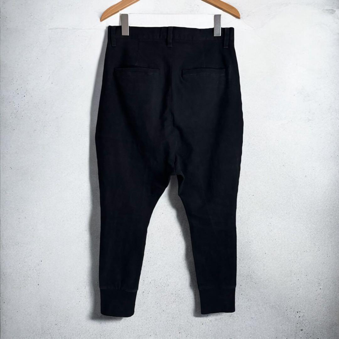 glambグラム レイズジョッパーズパンツ ストレッチ 裾リブ ブラック