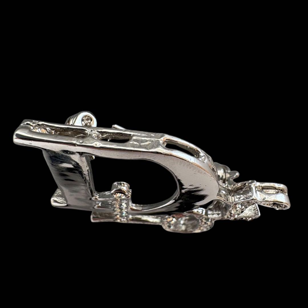 【美品 正規品 】クリスチャンディオール Diorブローチ　ラインストーン