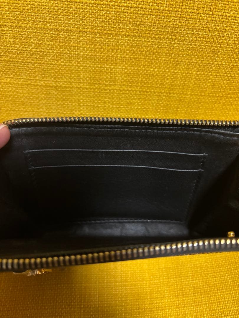 【PRADA】 ケース カードケース　サフィアーノレザー コンパクト