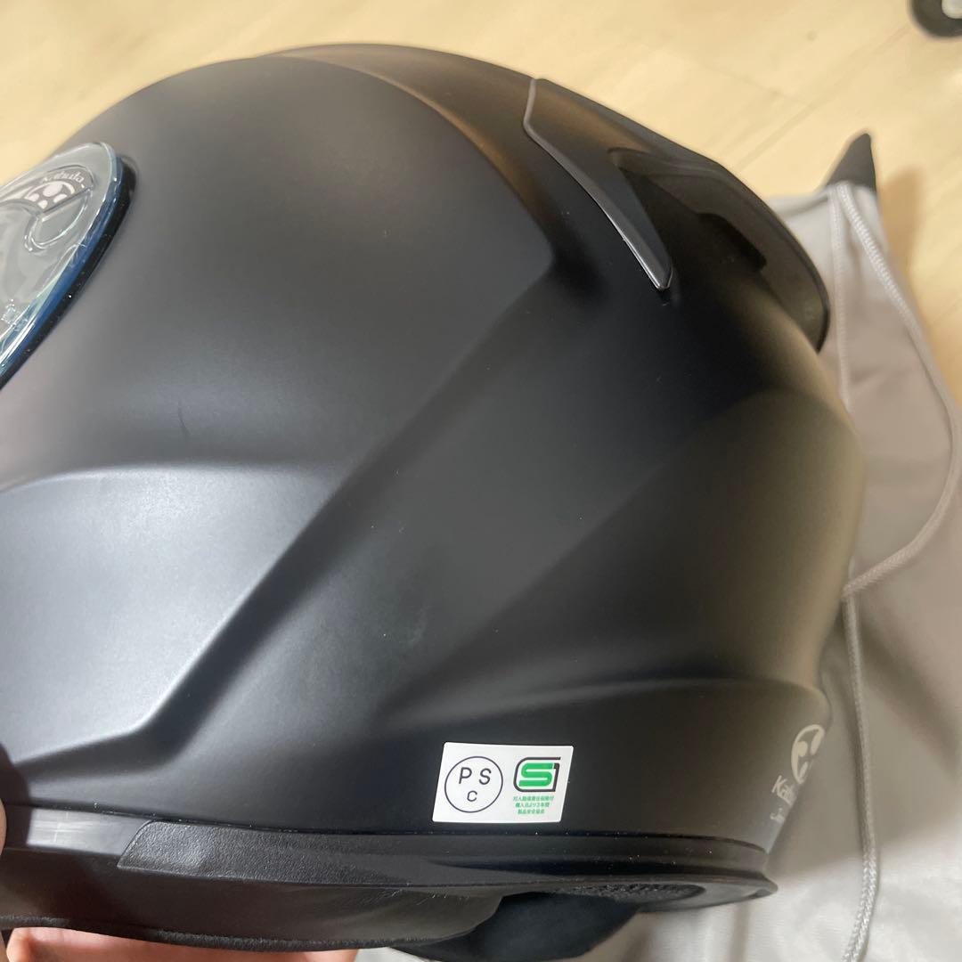 Kabuto SHUMA フルフェイスヘルメット Mサイズ フラットブラック