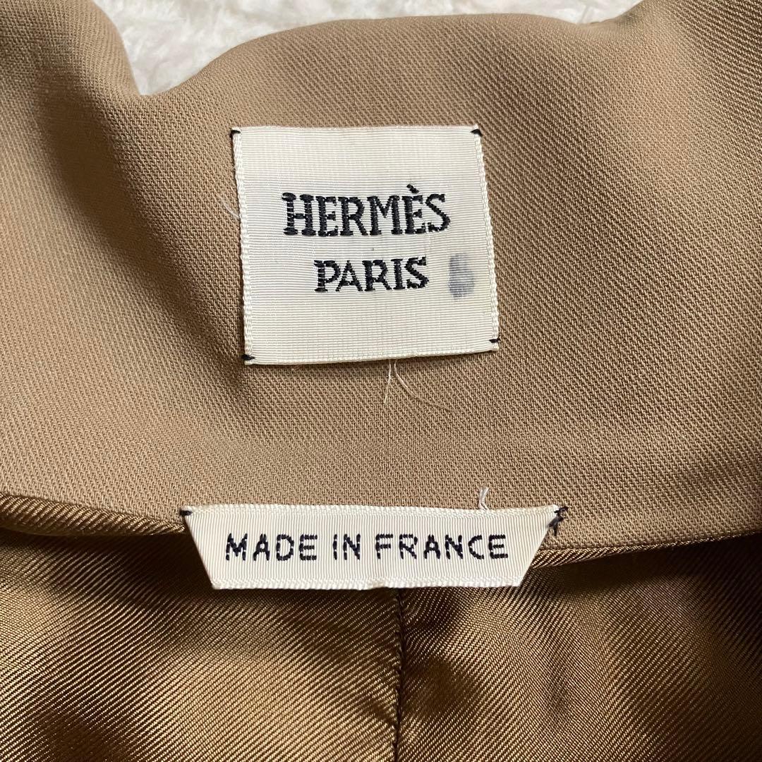 希少 HERMES ゴルチエ期 フレアスカート フランス製