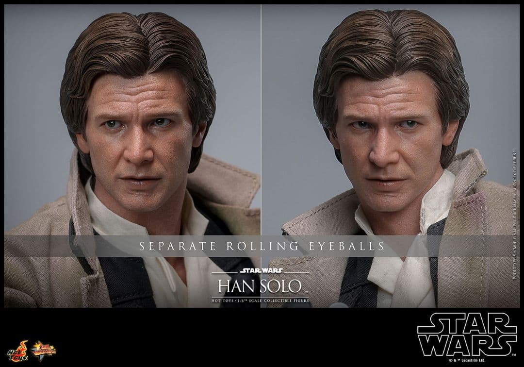 ホットトイズ MMS740 スター・ウォーズ ハン ソロ 1/6Han Solo
