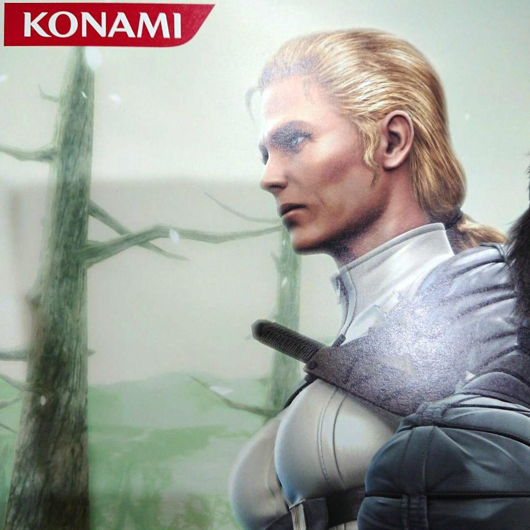 L GEAR SOLID 3 3DS 両面 B2ポスター メタルギア3