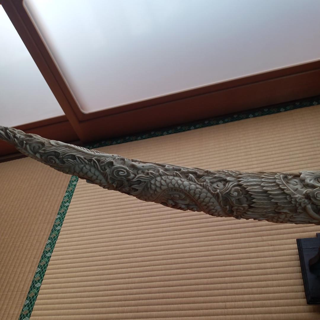 大明　象牙風　置物　（象牙ではございません）