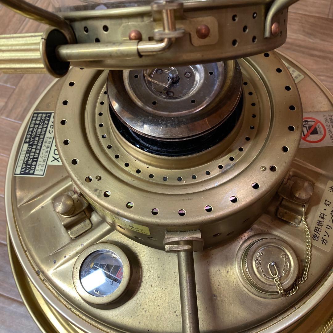 晴*読様 日本船燈 ニッセン IS-3DX フリージア 石油ストーブ 真鍮製