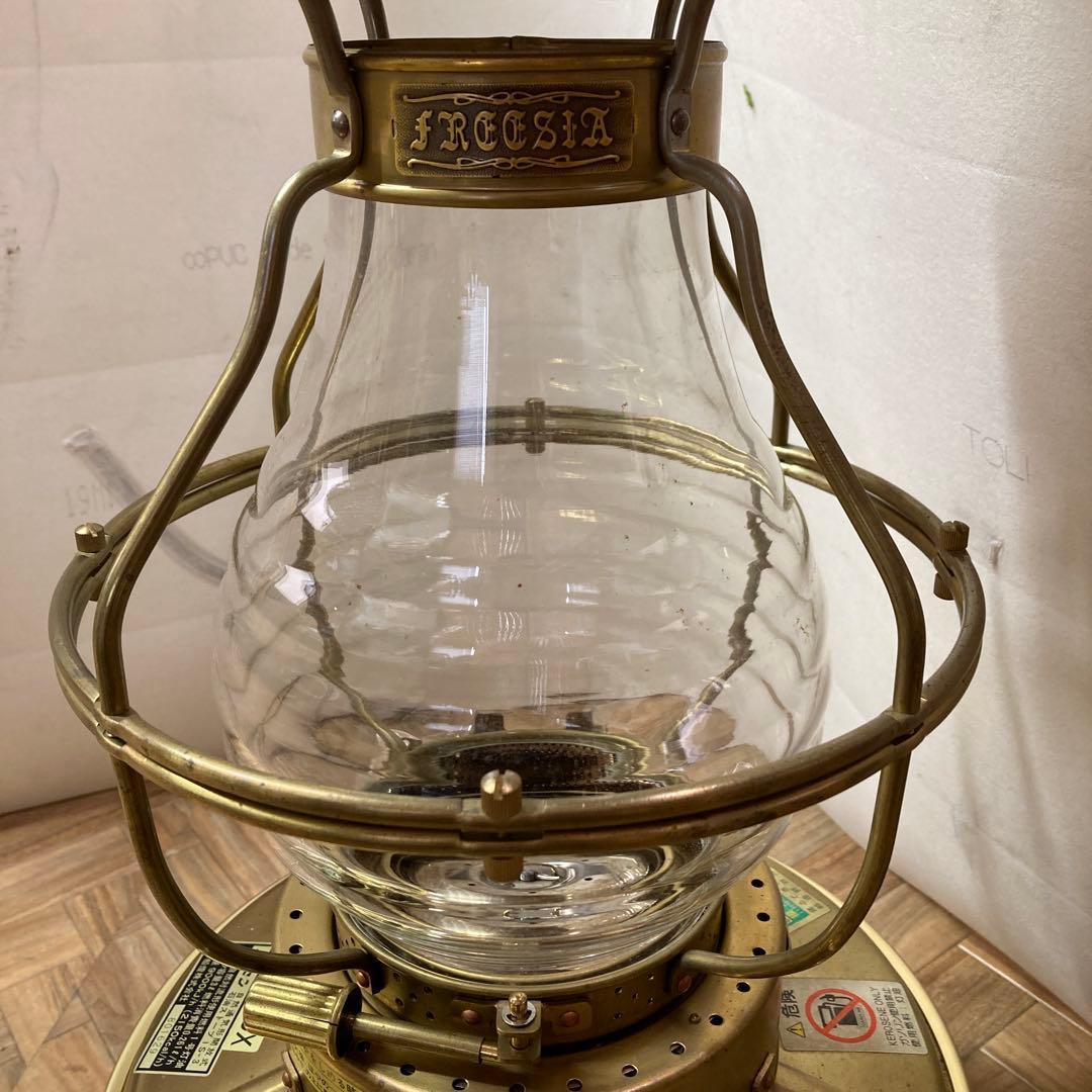 晴*読様 日本船燈 ニッセン IS-3DX フリージア 石油ストーブ 真鍮製