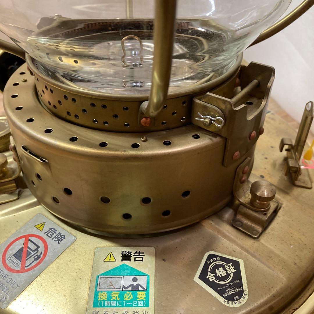 晴*読様 日本船燈 ニッセン IS-3DX フリージア 石油ストーブ 真鍮製