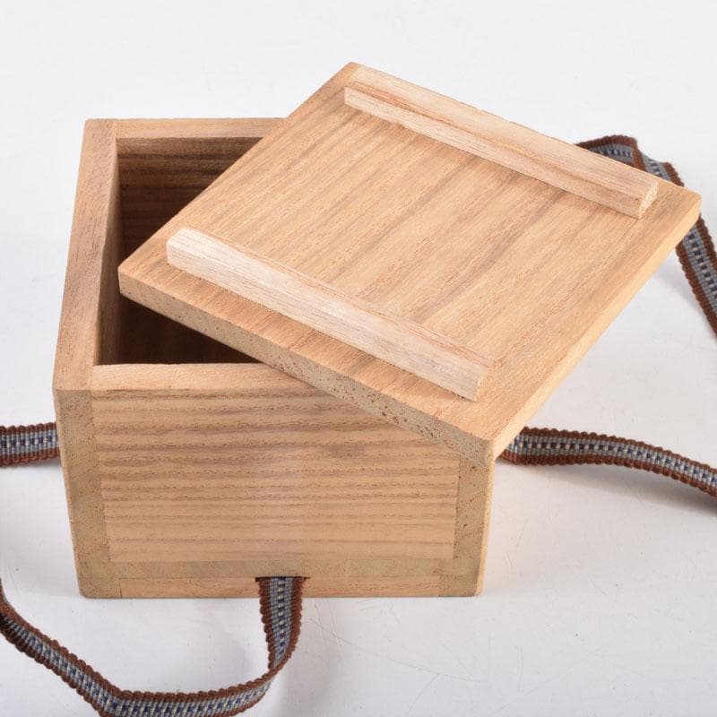 瀬戸焼　加藤晃(号晃山)作　色絵　寿千老人文　ぐい呑　盃　共箱　V　8953